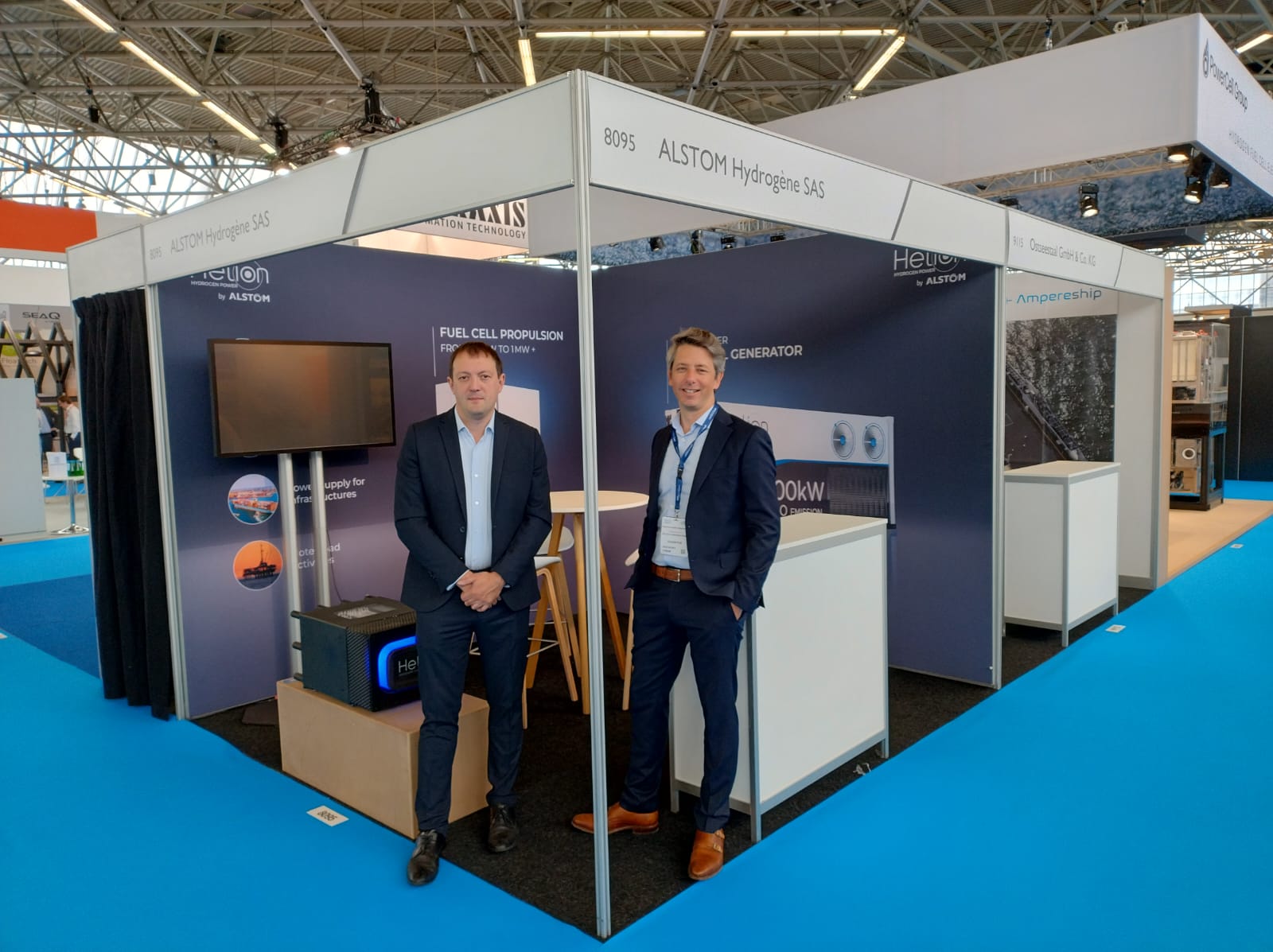 HELION a fait ses débuts au Electric & Hybrid Marine Expo 2024 